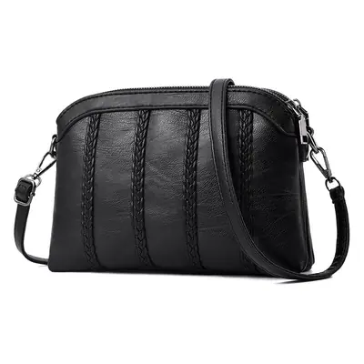 Purple Soft Leather Crossbody Bag for Women 2024