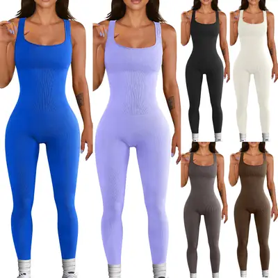 2024 Lavender Sleeveless Jumpsuit for Women