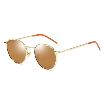 Korean Style Polarized Sunglasses Round Frame Retro Stylish Trendy