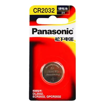 Panasonic Cr2032-1B Lithium Battery 3V Single-Pack Car Remote Control Bitter-Coated Battery