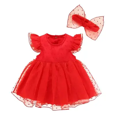 White Lace Tutu Dress for Baby Girls Spring Summer