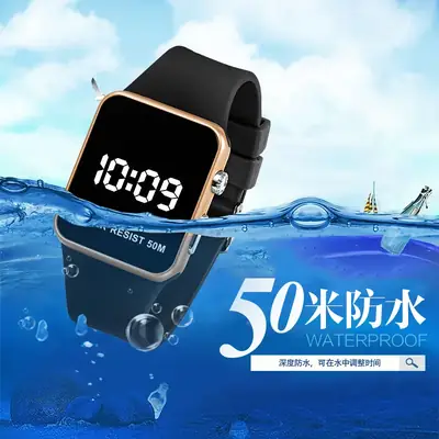 Waterproof Smart Watch for Boys Girls Pink 50m