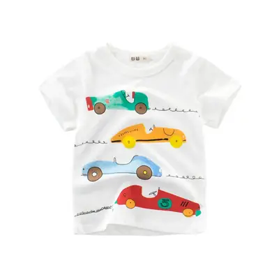 Children's T-Shirt Short Sleeve Boys Summer 2024