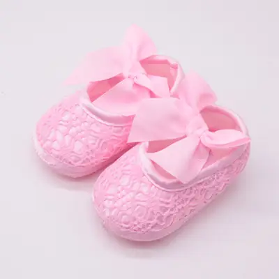Princess shoes soft bottom baby shoes baby shoes spring and autumn shoes 3-6-9-11 months girls shoes 0-1 years old