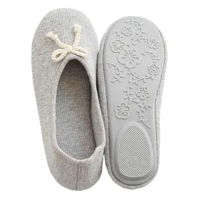 Postpartum Shoes for Spring and Autumn, Closed-Back Cotton Slippers, Breathable, Non-Slip, Indoor Soft-Soled Floor Shoes, Large Size Slippers for All Seasons