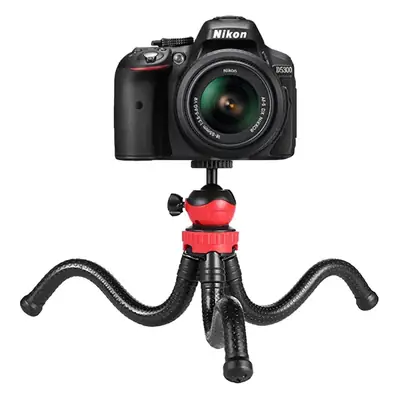 Octopus Tripod with Mini Light for Mobile Phone Selfie