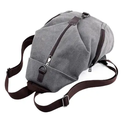 2025 Canvas Women's Backpack Retro College Style Blue