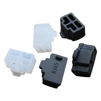 RJ45 Silicone Plug Router Computer Switch 100