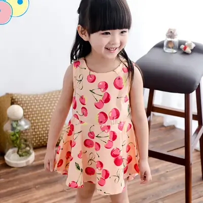 2025 Summer Girls Sunflower Tie-Up Vest