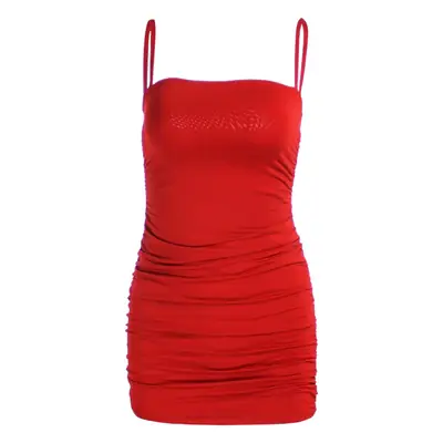 European & American Summer Sexy Suspender Nightclub Dress