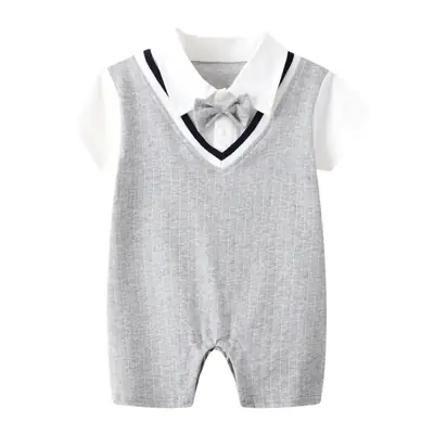 Baby Suit Korean Style Cotton Short Sleeve