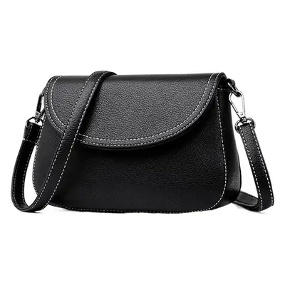 Women's Small Crossbody Bag Grey Soft Leather 2025