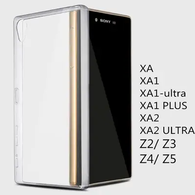 Sony C6 XZ2 XA1 Ultra High Transparent 1.0mm Mobile Phone Shell