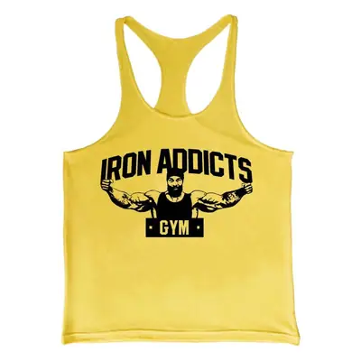 Iron Addicts Gym Fitness Camisole Black