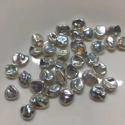 Natural Freshwater Pearl Baroque Beads Wholesale White