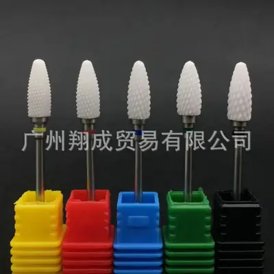 Ceramic Rocket Head Grinder for Nail Removal and Dead Skin