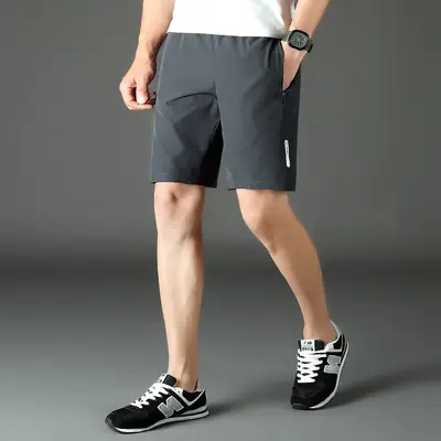 Black Quick-Drying Couple Beach Shorts 2018