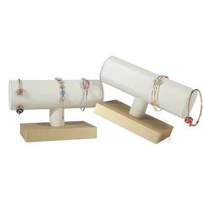 Hongtai Gold Plated Ring Earrings Display Rack 10x9.5x4.5cm