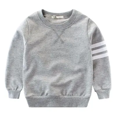 2024 Boys Navy Sweatshirt Round Neck Long Sleeve
