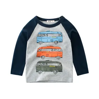 27Kids Boys Long Sleeve T-Shirt Blue Live Supply