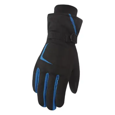 Winter Men's Touch Screen Ski Gloves Black Waterproof