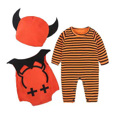 Halloween 3-Piece Baby Set with Hat & Pants