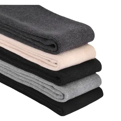 Grey Velvet Leggings for Women, One-Piece Warm Pants
