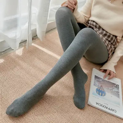 2019 Macaron Grey Compression Leggings 150g