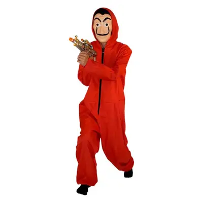Red Anime Wanno Hooded Suit Halloween Costume
