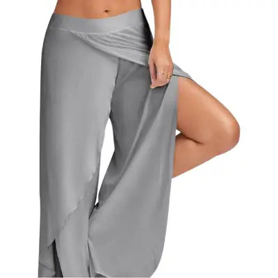 Women Wide Leg Yoga Pants 11 Colors 8 Size