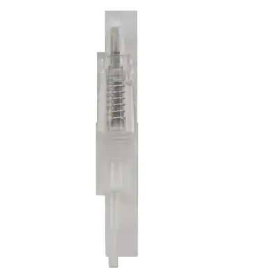 Transparent Embroidery Screw Buckle One-piece Needle