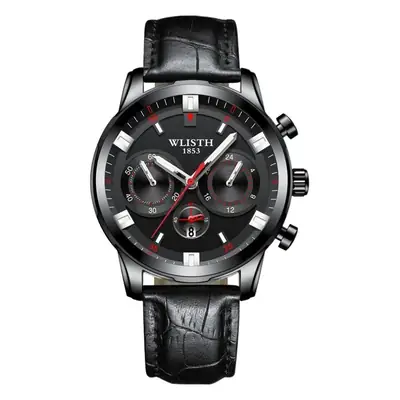 Stealth Steel Chronograph Watch for Men