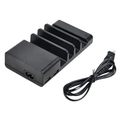 4-Port USB Smart Charging Stand for Mobile Phone & PC
