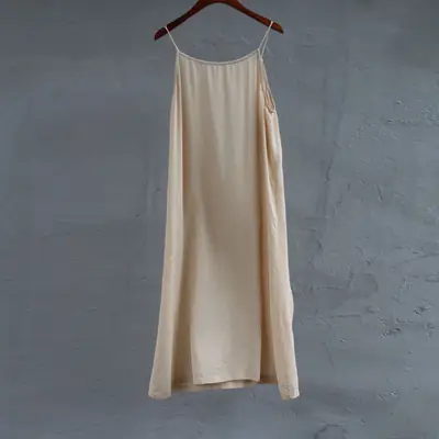 Women Cotton Vests Spring Summer Bottoming Vest Silk Blend Loose 80711