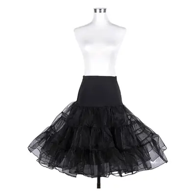 Red Mesh Tuffle Skirt for Women