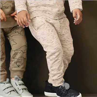 Kids Knitted Terry Pants for Boys Autumn Winter
