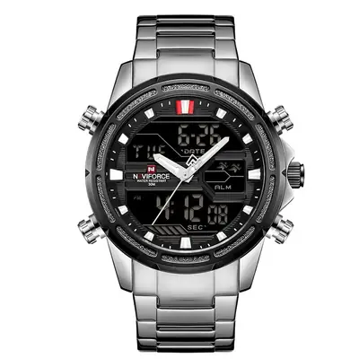Women's Stainless Steel Waterproof Watch Blue Dial