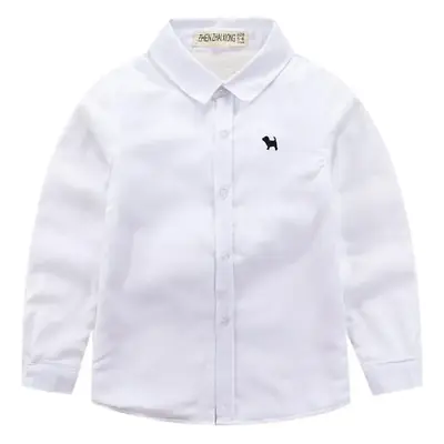 Pink Polo Shirt for Boys Winter Warm Cotton