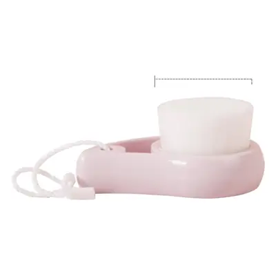 Soft Hair Face Brush Hollow-Comma Design Pink White Blue