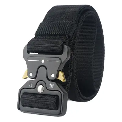 Tactical Training Belt 4.3cm Nylon Black