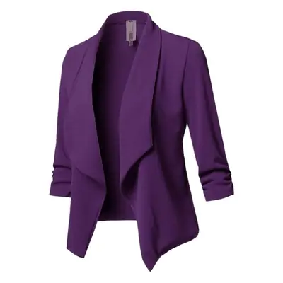 2018 Slim Fit Black Pleated Suit Jacket Size 10