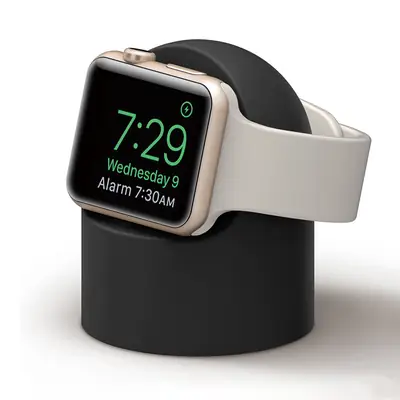 Apple Watch Magnetic Charging Stand with Silicone Strap