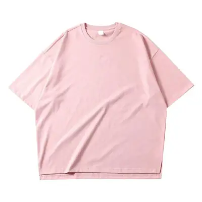 Men's Grey Loose Fit Oversize T-Shirt