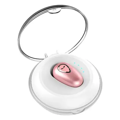 Pink Bluetooth Headset YX06 Wireless In-Ear Mini Sports Invisible