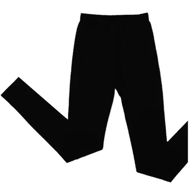 Black Slim Fit Cropped Leggings for Women Winter
