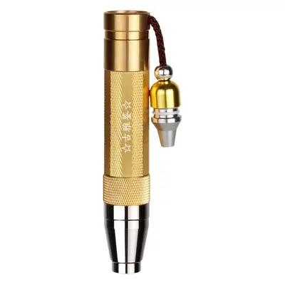 Rechargeable Highlighting Flashlight with Jade Stone Design