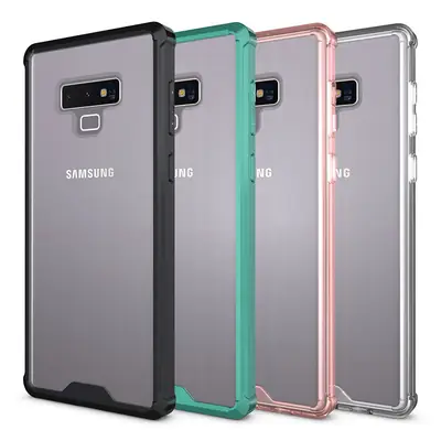 Samsung Note 9 10 20 Ultra Phone Case Transparent Two-In-One Acrylic Anti-Drop