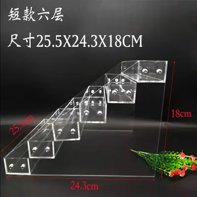 Transparent Acrylic Perfume & Oil Rack for Home Decor