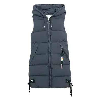 Women Korean Style Down Cotton Vest Large Size