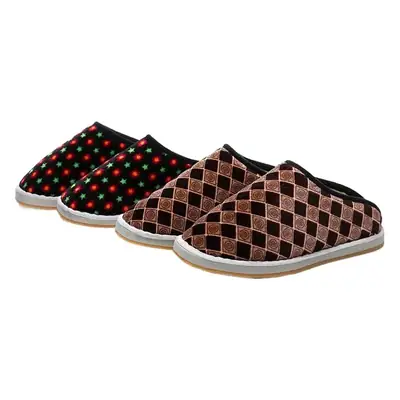 Oxford men's and women's stalls indoor warm winter home beef bottom half bag with handmade cotton slippers wholesale